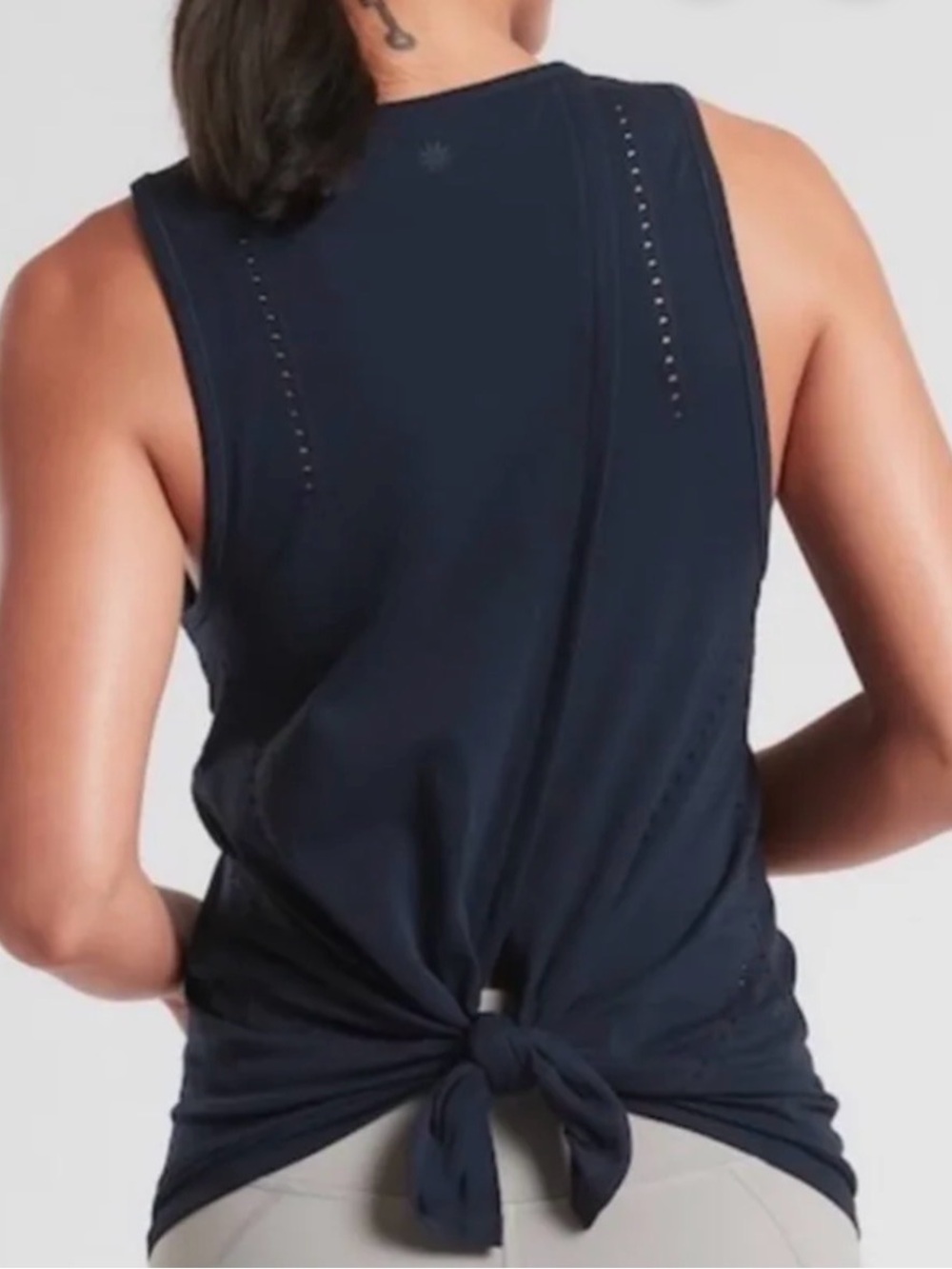 Women's Navy Athleta Foothill Sleeveless Top